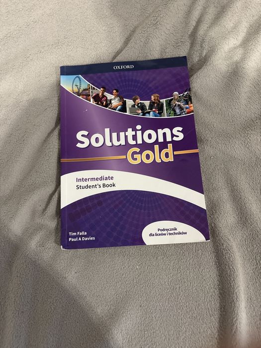Solutions Gold Students book dla liceów i techników