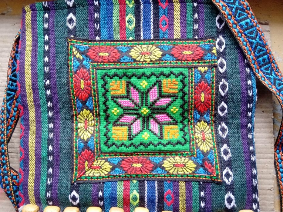 Карпатская женская сумочка через плечо этно