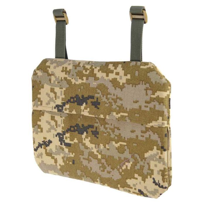 Каремат-сидушка (п'ятиточка) односекційна піксель Cordura 500D.