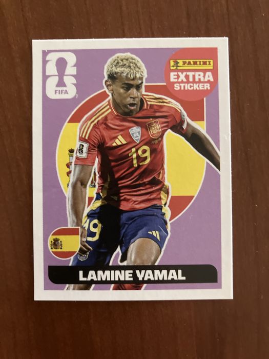 Mohamed Salah Extra Sticker Silver Panini Mundial 2026