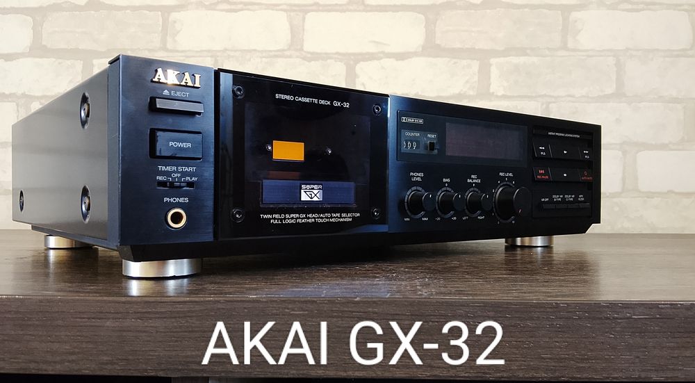 AKAI GX-32 Stereo Cassette Deck 1988-90