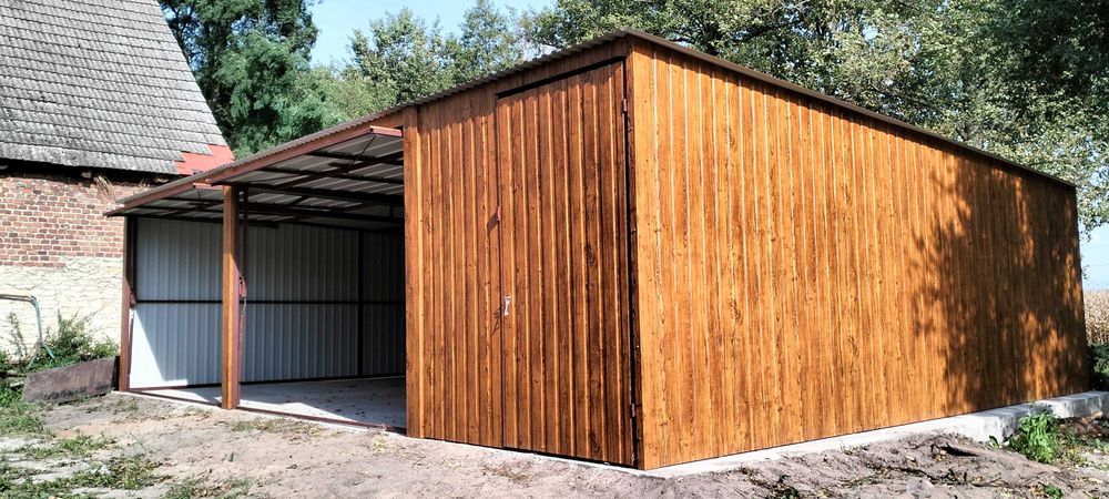 Garaż blaszany garaż blaszak garaże blaszane 8x6  5x7 7x5 łódz