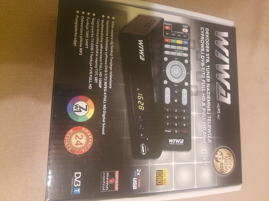 Dekoder dvbt/t2 wiwa rezerwacja
