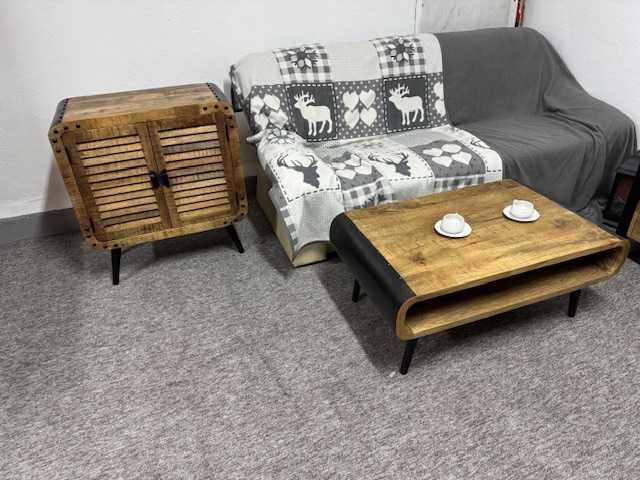 Wyjatkowa szafka komoda szafeczka boczna nocna styl kolonialny F-vat