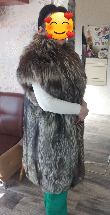 Жилетка з натурального хутра