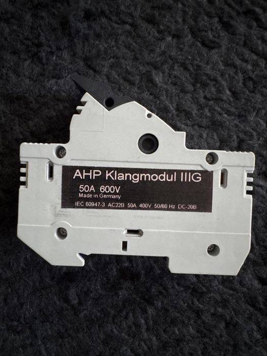В наличие последний! Аудиофильский модуль с предохранителем  AHP Klangmodul IIIG, NBS, GutWire, Audience AV