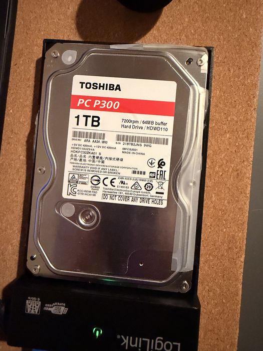 Disco externo USB 3.0 1TB 3.5”