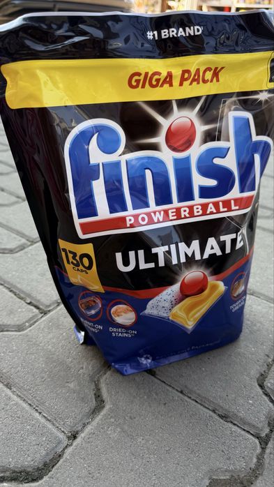 Капсули Finish Ultimate 130шт! Ціни від кількості в описі!