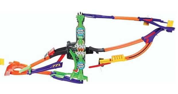 Pista FANTÁSTICA de afixação de parede da Hot Wheels Wall, como NOVA!