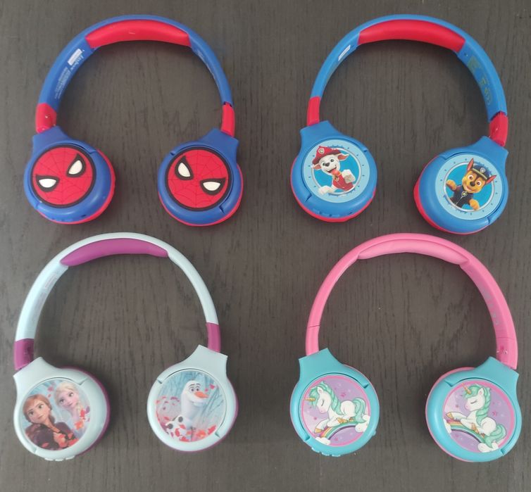 Słuchawki nauszne Psi patrol, Spiderman, Kraina lodu, Jednorożec