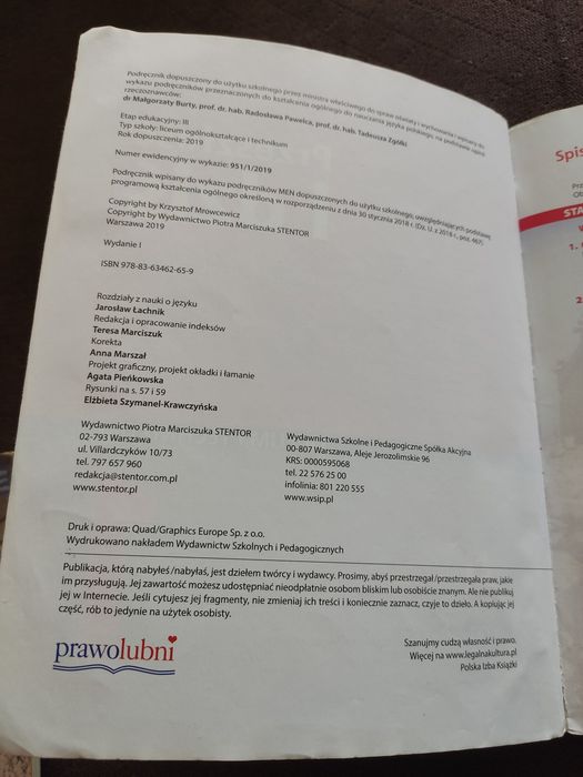 Książki do języka polskiego
