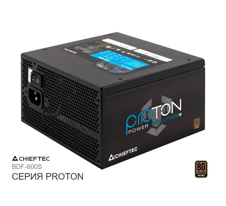 БП Chieftec 600W PROTON 80Plus блок питания 600Вт
