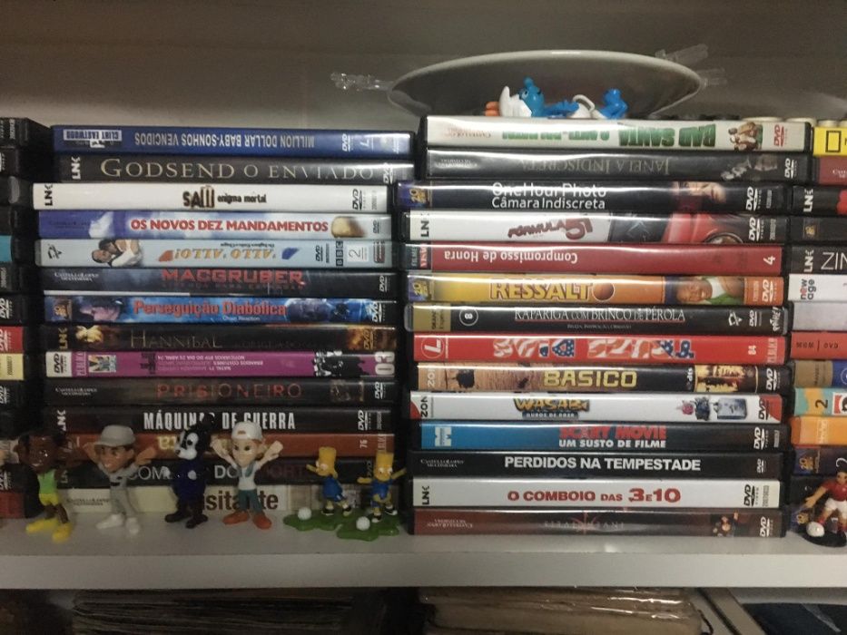 DVDs - vários filmes: suspense terror comédia thriller ação drama