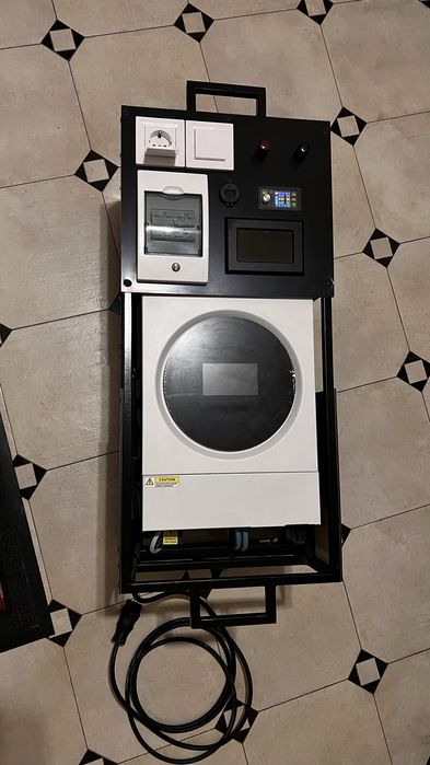 Інвертор гібридний, EcoFlow, безперебійне живлення, електро станція