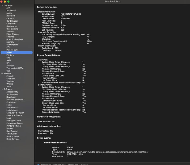 MacBook Pro 16" (2019) — i9 / 32GB / 1TB / Radeon Pro 5500M