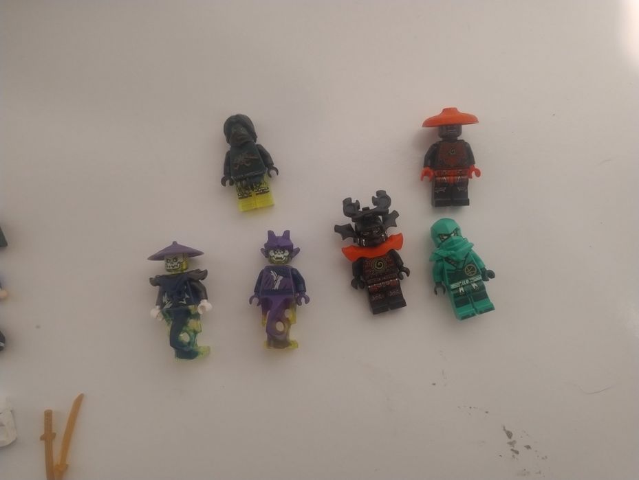 LEGO ninjago minifigurki