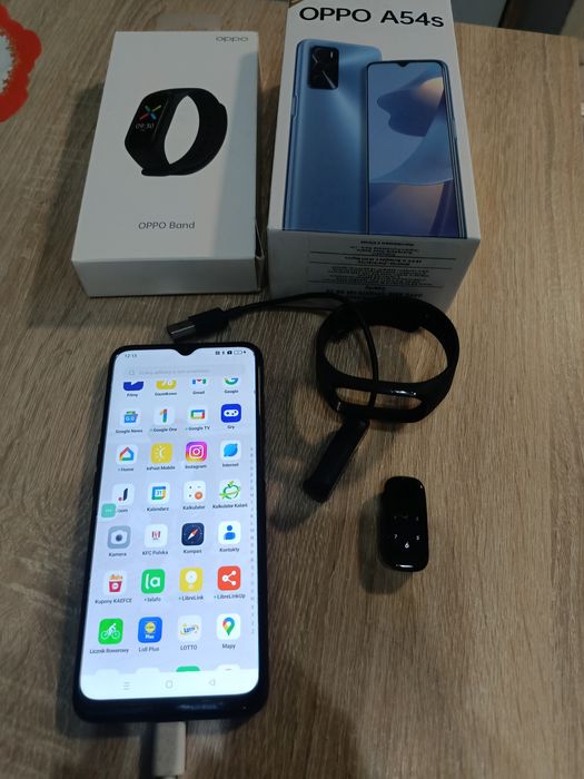 Telefon Oppo A54s  + OPPO band -opaska