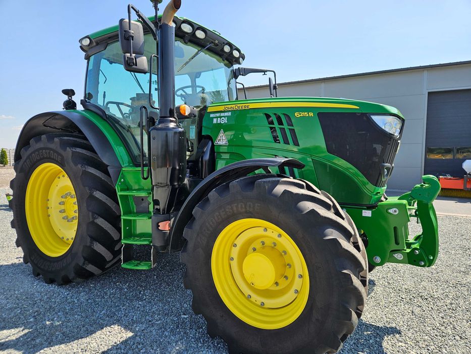 John Deere 6215R. Skrzynia Autopower. 2018.