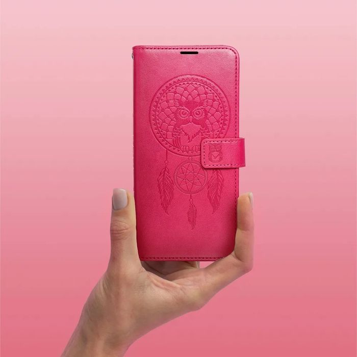ETUI Kabura MEZZO Book do XIAOMI Redmi 14C łapacz snów magenta