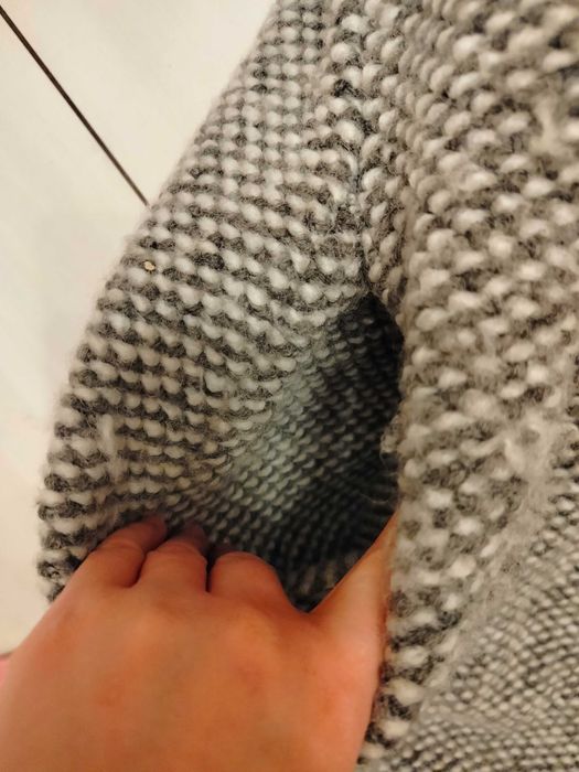 Kardigan sweter z wełną