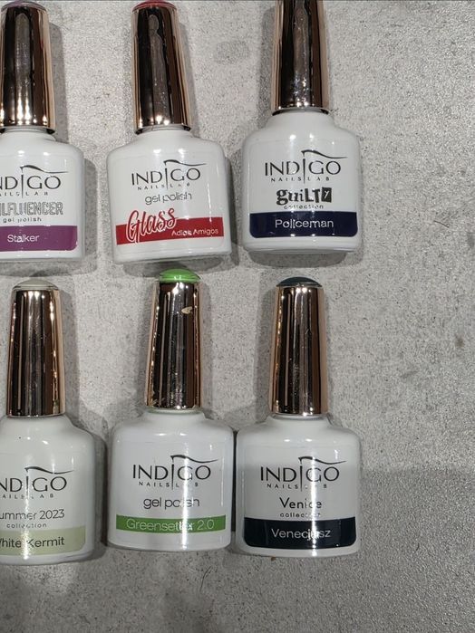 Lakiery hybrydowe Indigo 11 sztuk