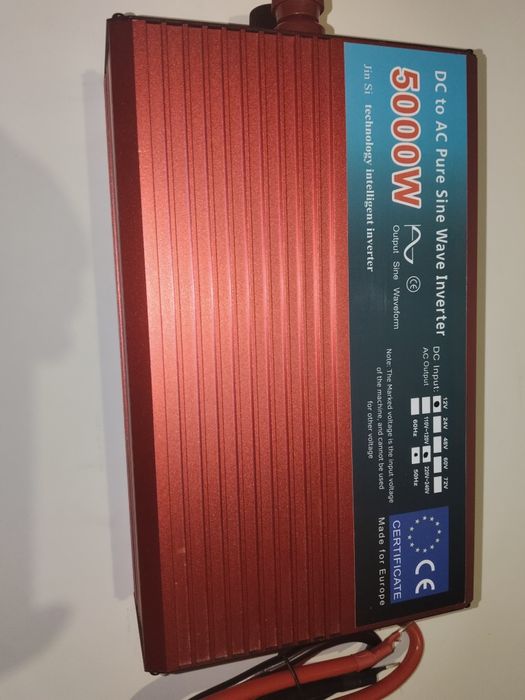 Инвертор jin si 5000w чистый синус мощный