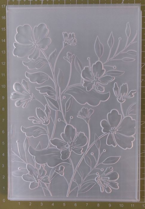 121. Folder do embossingu 3D wytłaczania papieru scrapbooking