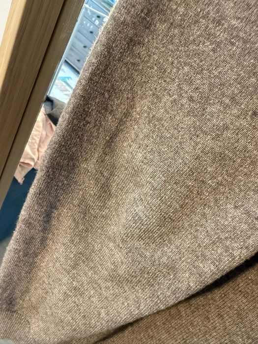 Sweter wełna-kaszmir z kapturem Massimo Dutti
