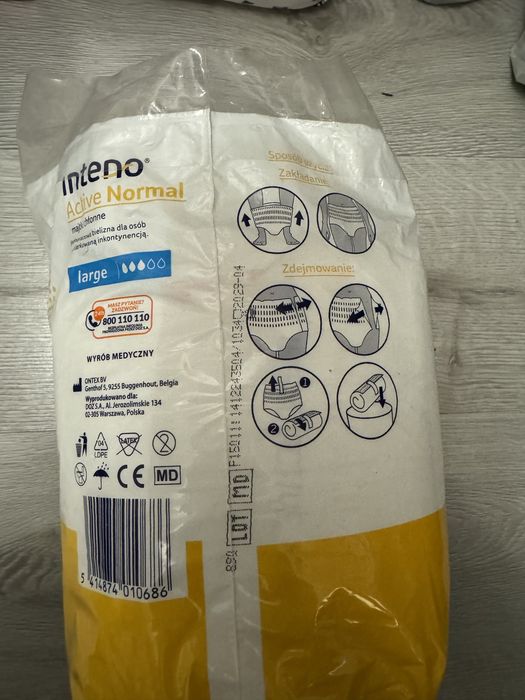 Majtki chłonne inteno