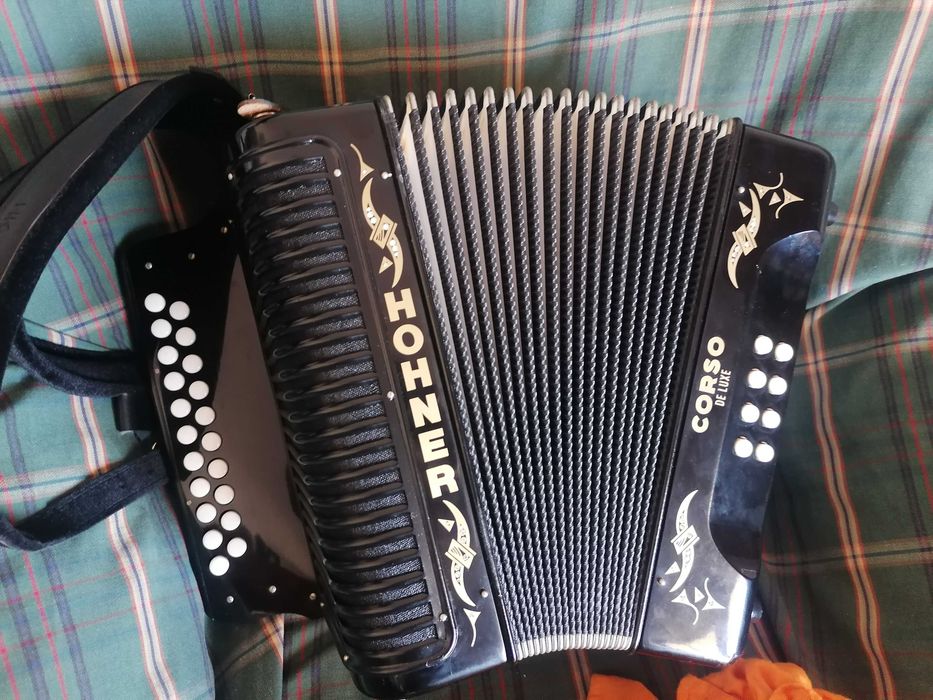 Concertina Hohner Corso 3* Voz Sol Dó