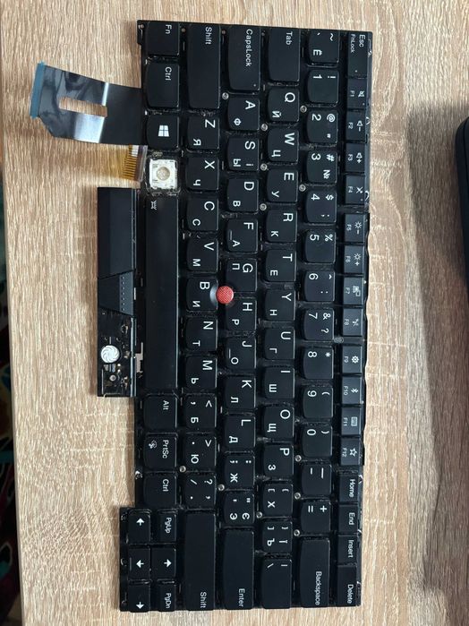 Клавіатура Lenovo X1 з без декілької клавіш
