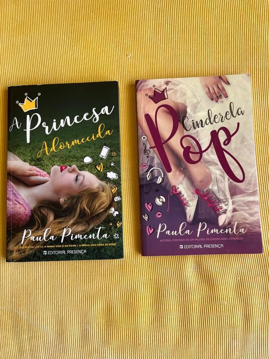 Livros: Cinderela Pop, A Princesa Adormecida.