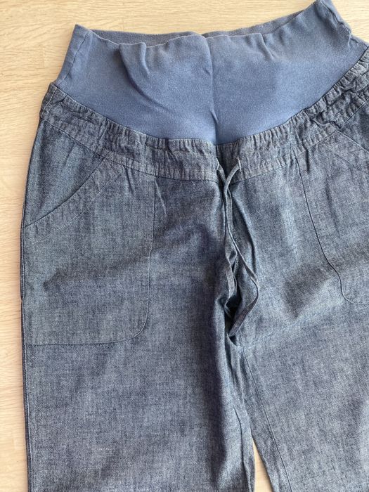 Spodnie ciążowe jeansy ciążowe 9 Fashion S