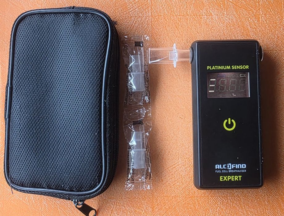 Alkomat Alcofind Expert 2 nowe ustniki
