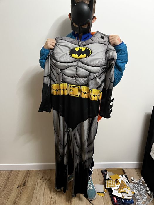 Stroj batman, chlopiec,