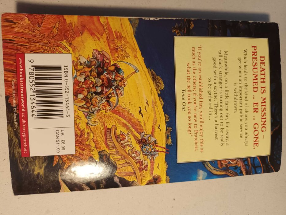 "Reaper Man" por Terry Pratchett