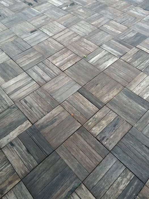 Deck de madeira para colocação