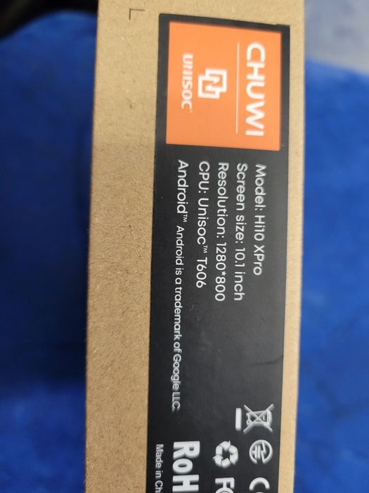 Планшет 10" IPS  Chuwі  Т606 8 ядер/4+4гб RAM/128GB Rom/android 13,4G