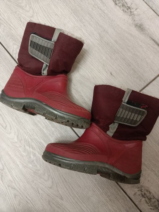 Сапоги резиновые утеплённые,24,25