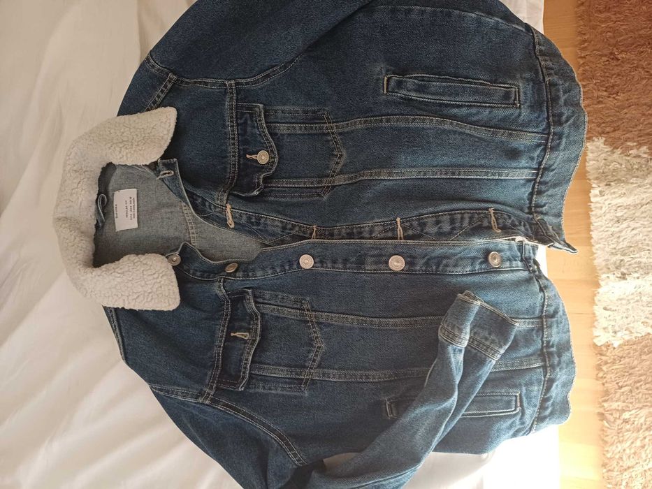 Casaco ganga bershka homem