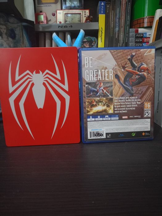Spider-Man steelbook ps4