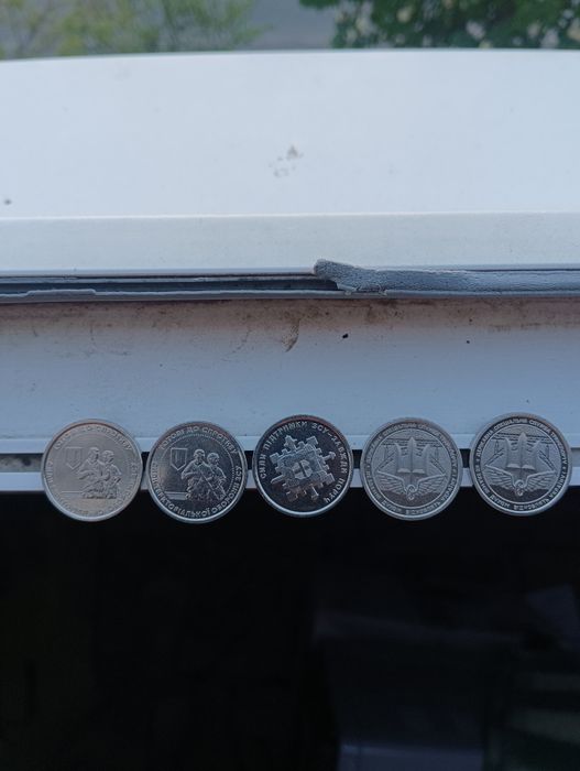 Колекція монет 5 шт