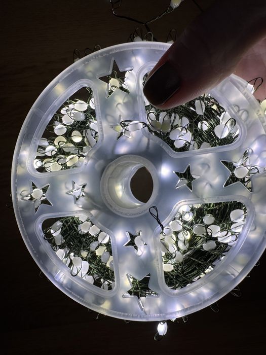 Мішура(хвойна лапа), крупний діод,20м,40м зелений дріт,usb НОВИНКА