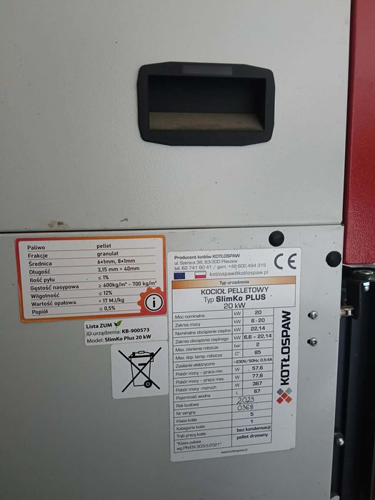 Bardzo dobry piec na pelet