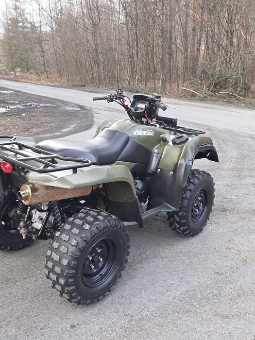 Suzuki kingquad 750 AXI EPS pług
