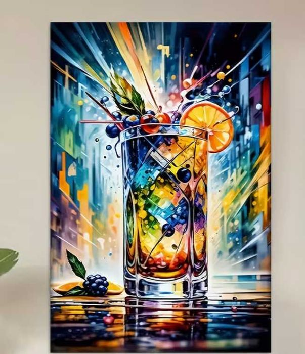 Obraz na płótnie szklanka