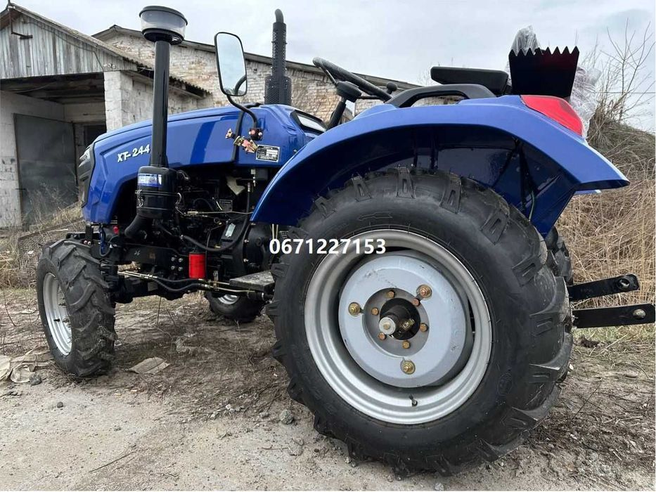 Мінітрактор Форте ХT-244 з редукторним мостом Форте доставка під двір