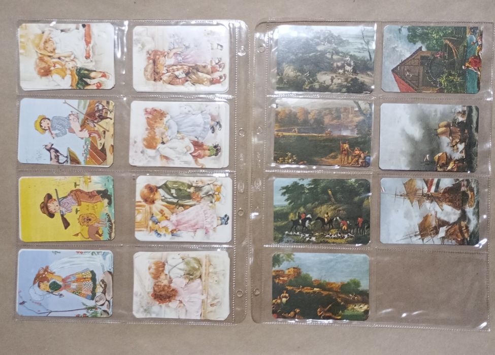 Coleção 23 calendários de bolso do ano de 1986