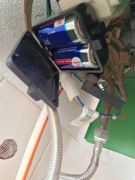 Esquentador com isqueiro automático