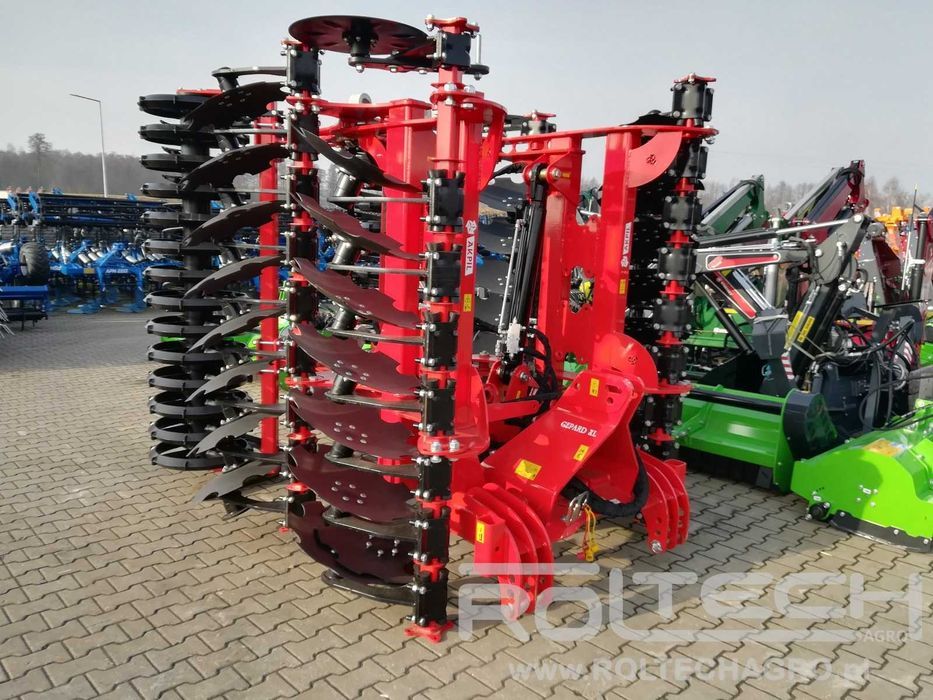 Brona Talerzowa Hydrauliczna AKPIL Gepard XL Bison XL 4m 4,5m 5m 6m